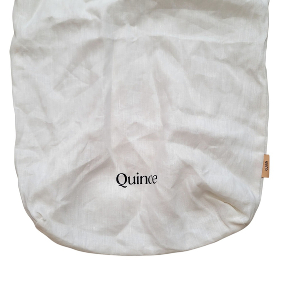 Quince Dustbag Medium 15"X21" Beige Color Excellent Condition - Picture 3 of 3